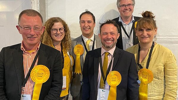 6 Ealing Liberal Democrat Councillors