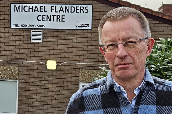 Cllr Andrew Steed visits the Michael Flanders Centre